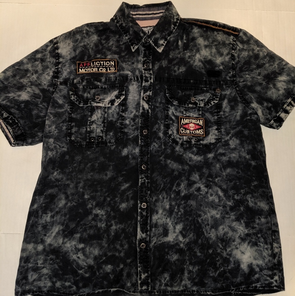 Affliction button up